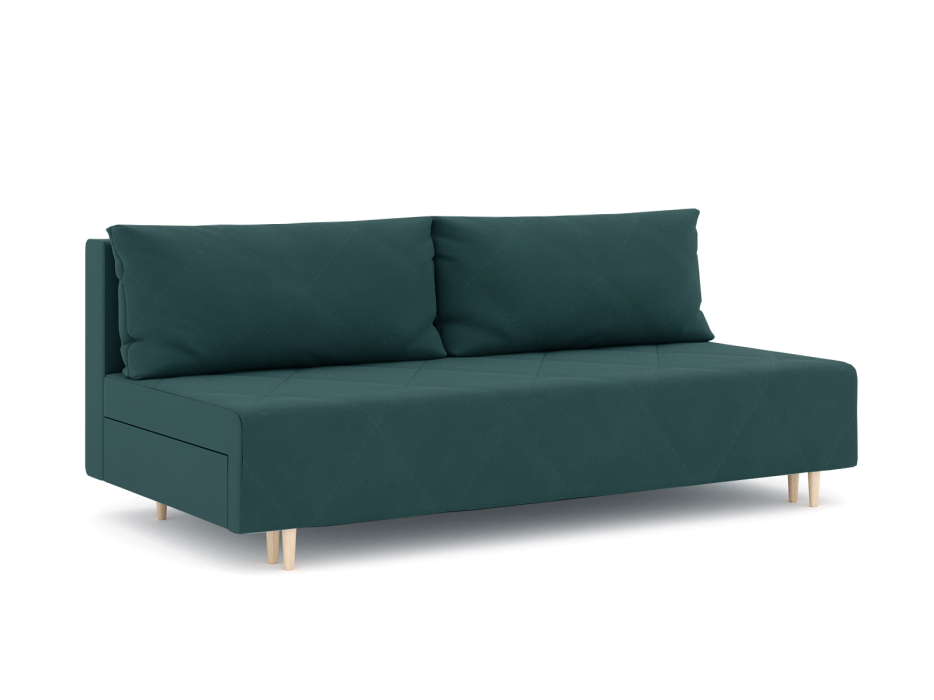 Диваны еврокнижки, Диван-кровать Милли без подлокотников, велюр