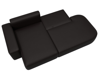 Диван угловой Лига-065 угол левый, экокожа GRIFON