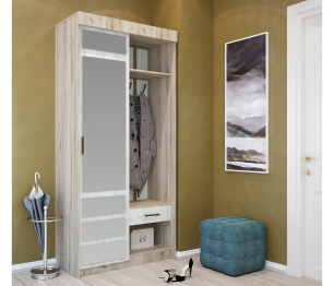 Прихожая Смарт-3, дуб кантри, дуб прованс