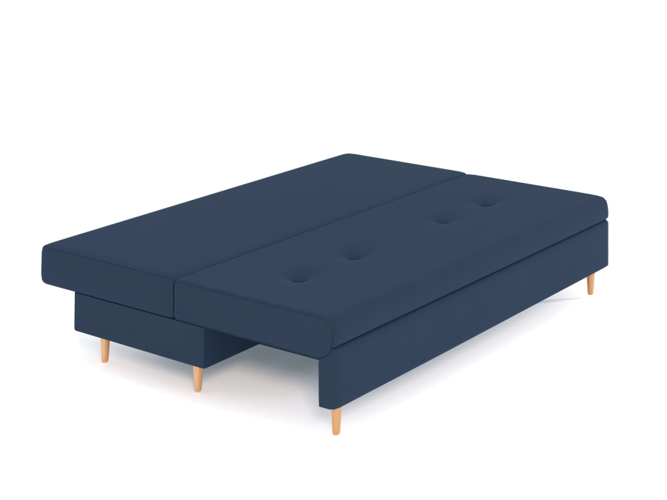 Диваны еврокнижки, Диван-кровать Белфаст без подлоктоников еврокнижка, велюр