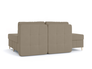 Диван-кровать угловой Оливер Люкс 2 еврокнижка-трансформер, велюр