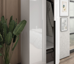 Шкаф 2-х дверный, 90 см Люкс