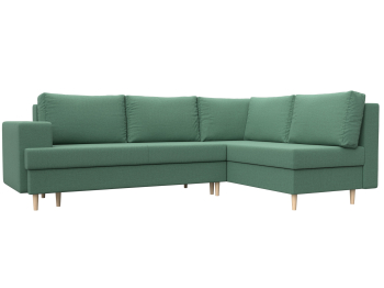 Диван угловой Сильвана правый угол, рогожка Амур