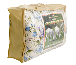 Одеяло из овечьей шерсти 2см 172x205 см