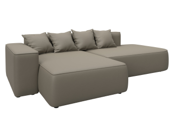 Диван угловой Лига-065 угол левый, экокожа GRIFON