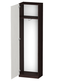 Распашной шкаф Лайф для одежды 60*40*215 Венге