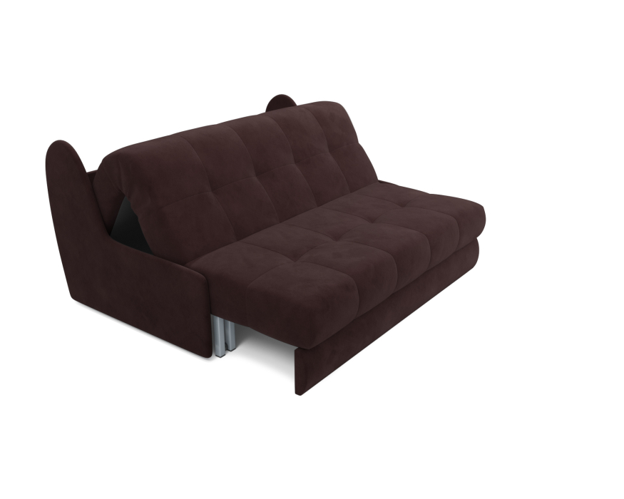 Диваны кровати со спальным местом, Диван прямой аккордеон Барон №2 (Велюр)