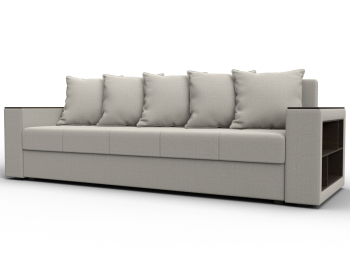 Диван прямой Дубай Лайт, рогожка Амур