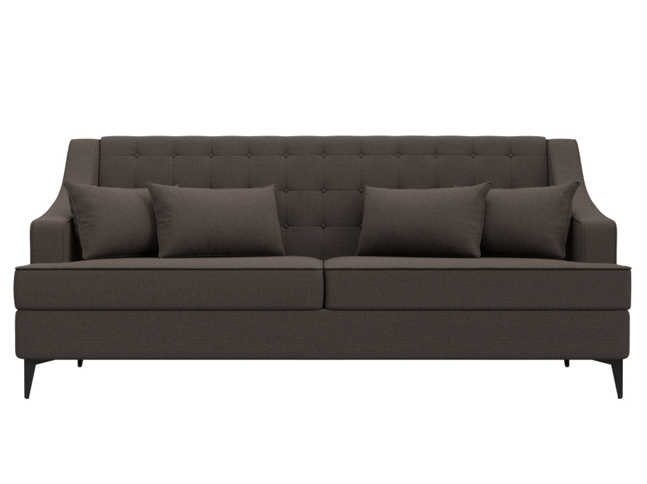 Дизайнерские диваны для гостиной, Диван кухонный прямой Марк, рогожка Амур