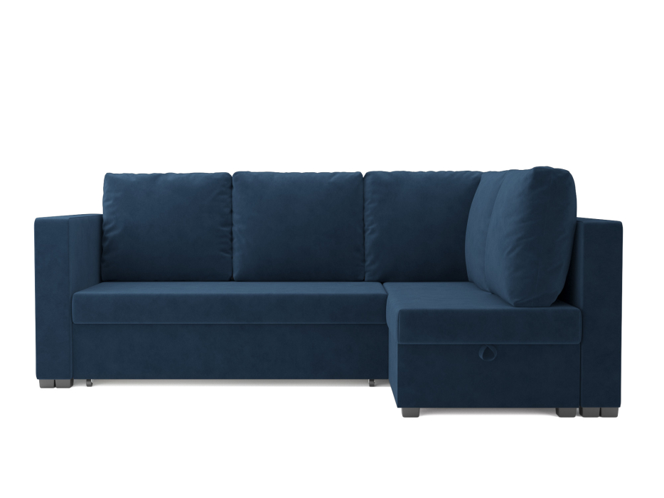 Диваны угловые в гостиную, Угловой диван Монако, велюр Luna