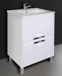 Тумба в ван.комн. Бинфико 600 ПВХ (Квадро 60)