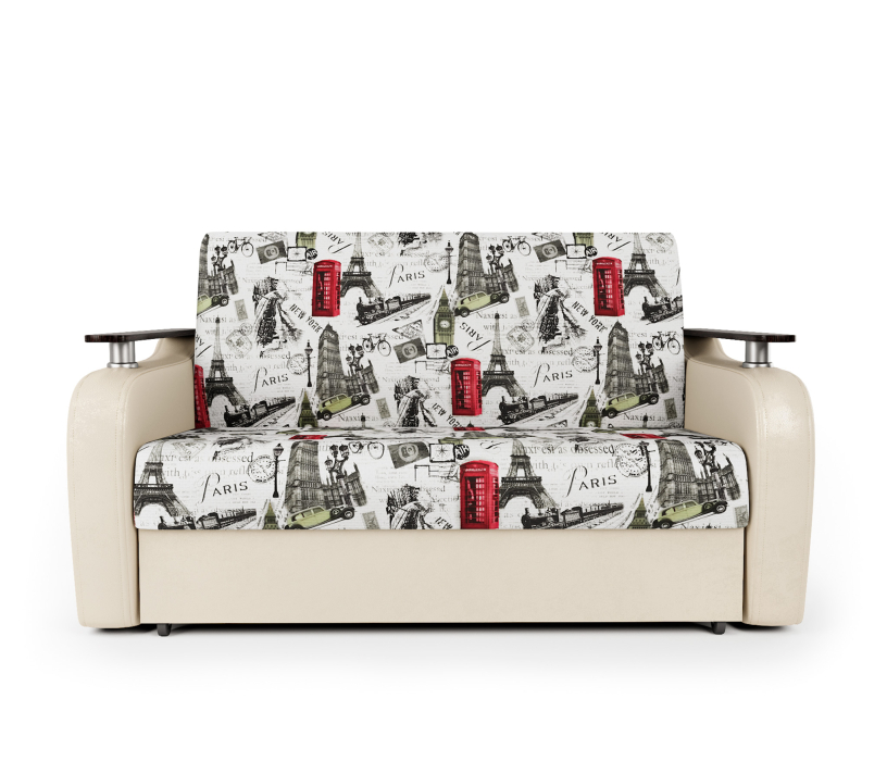 Детские диваны, Диван-кровать Гранд Д 160, велюр/экокожа