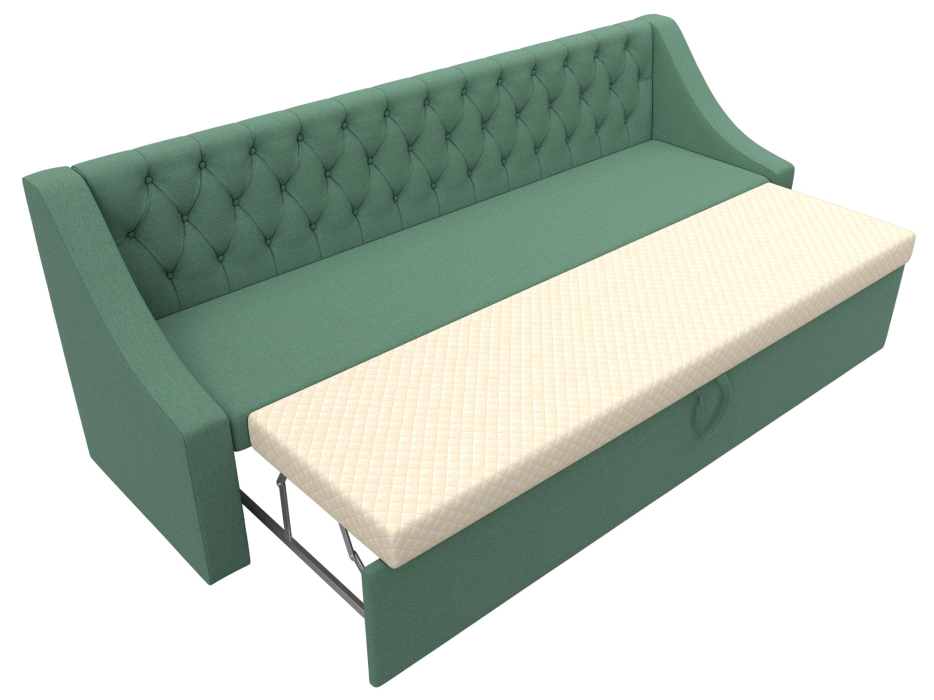 Диваны прямые кухонные, Диван кухонный прямой Мерлин, рогожка Амур