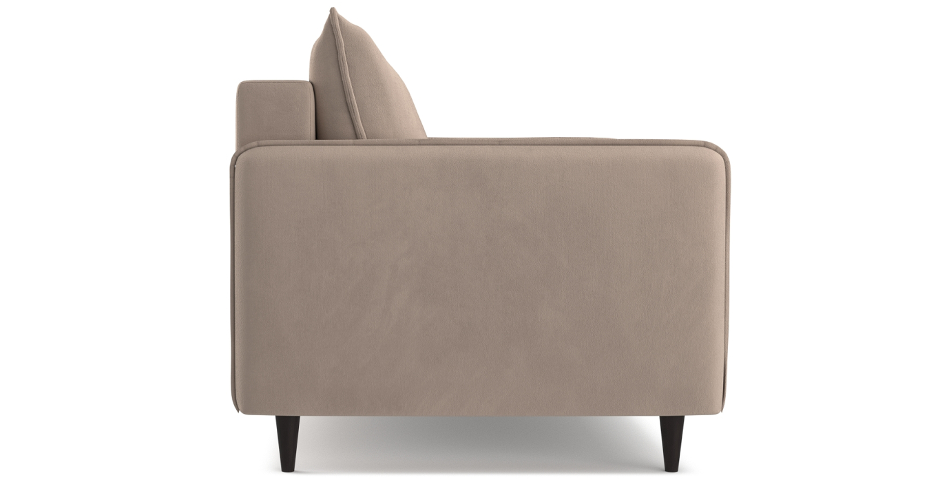 Дизайнерские диваны для гостиной, Диван-кровать Фьорд SMART 120, велюр