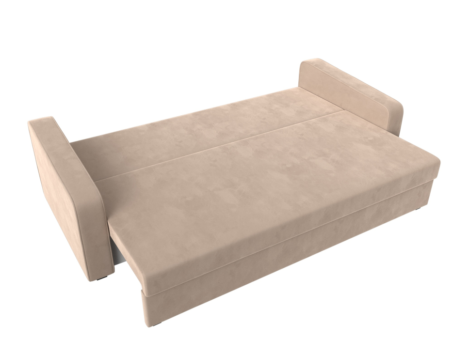 Диваны еврокнижки, Прямой диван Лига-009, велюр