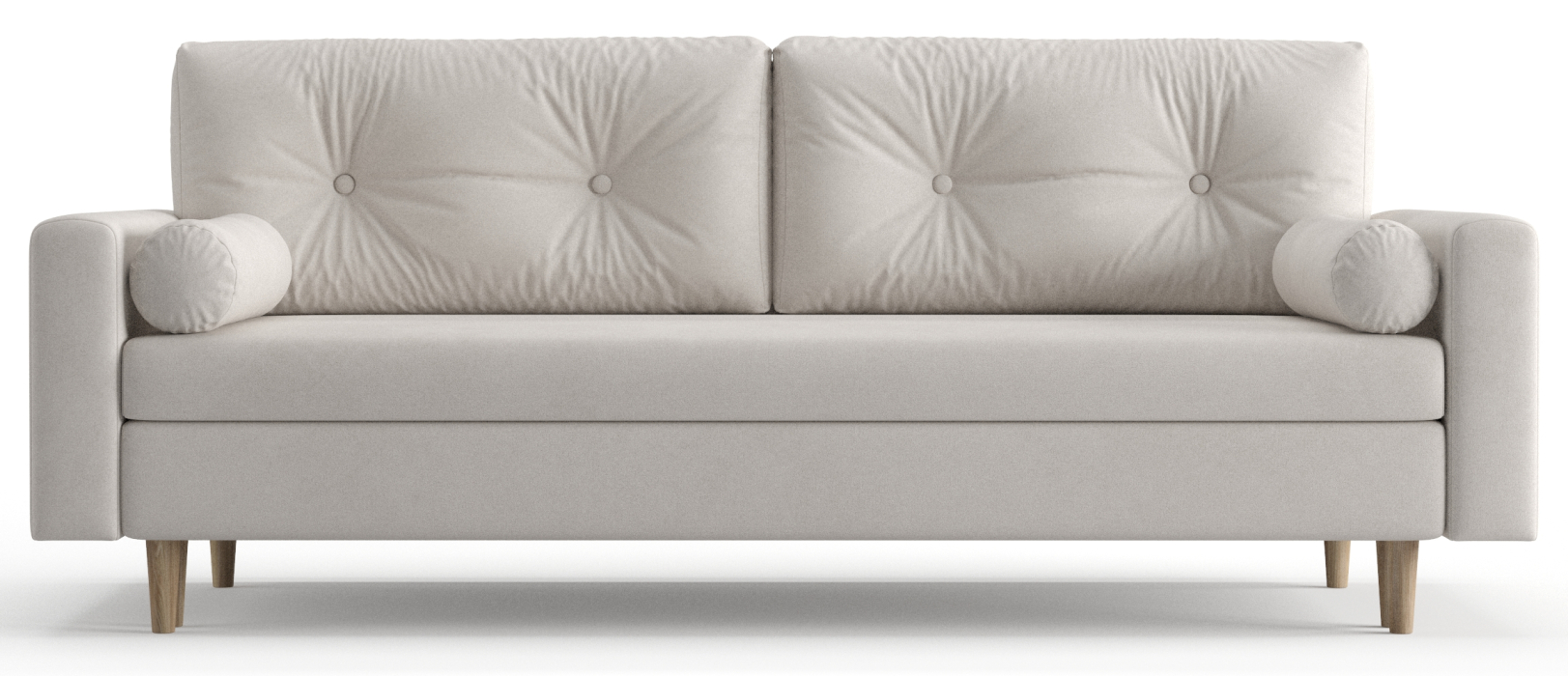 Диваны еврокнижки, Диван-кровать Таврида, пружинный блок, велюр