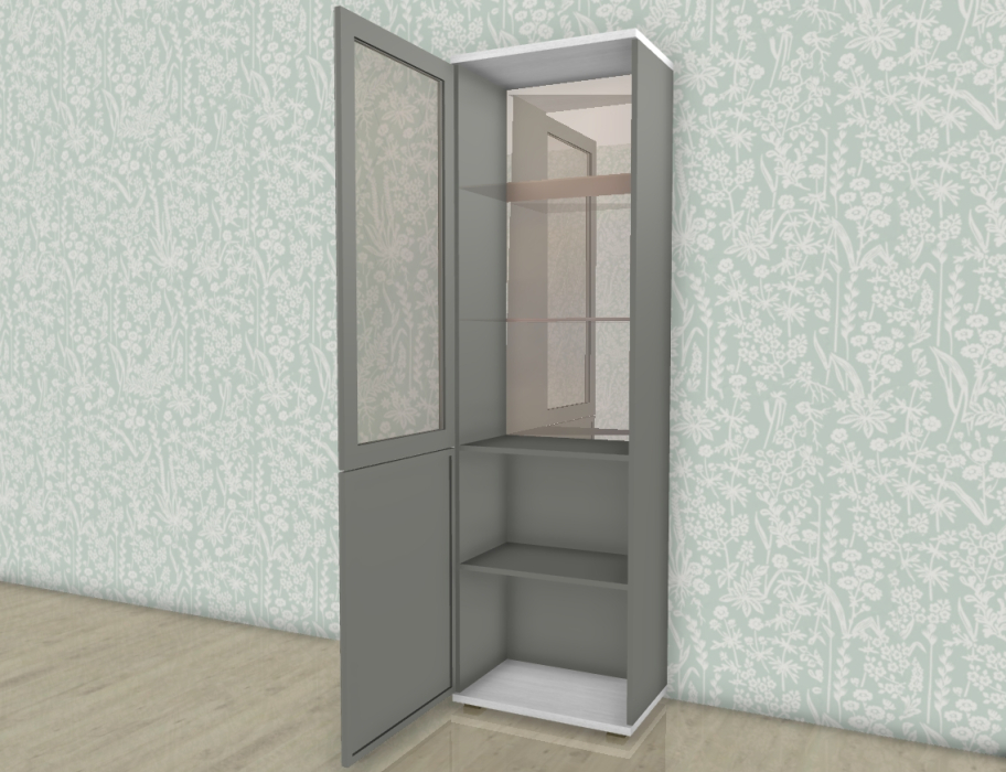 Шкафы одностворчатые, Модульная система Карина Шкаф ШК-1074