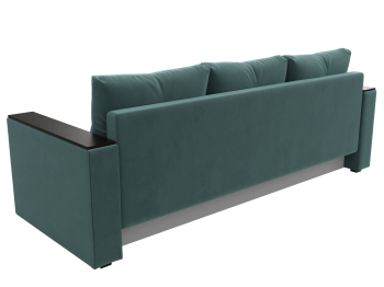 Диван прямой Атланта без стола, велюр