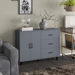 Комод-тумба две дверки и три ящика РВК 123-1204