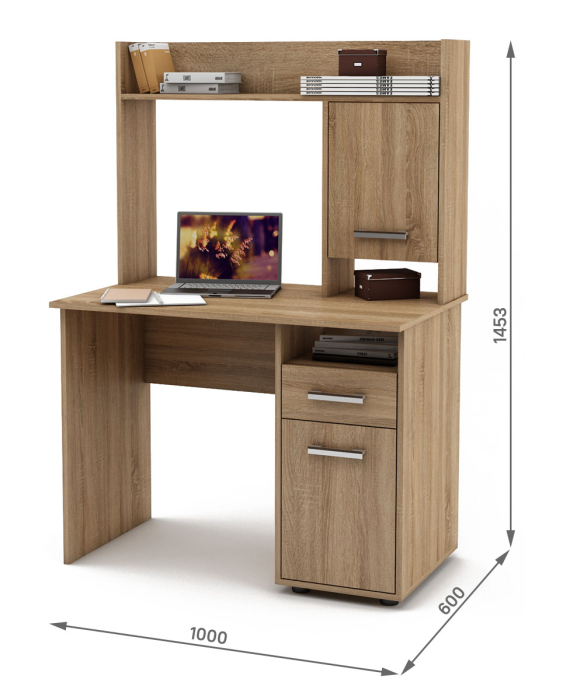 Прямые, Письменный стол Остин-9