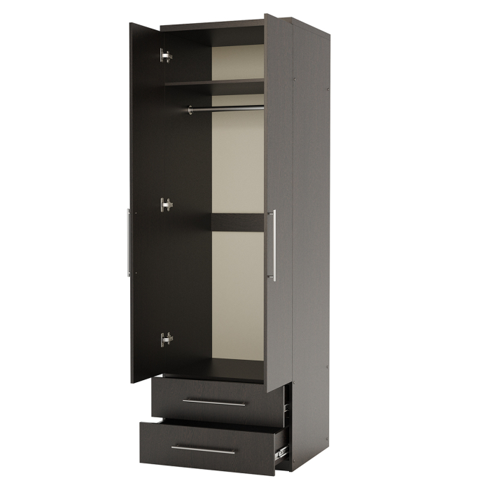 Для одежды, Шкаф для одежды с ящиками Мелодия МШЯ-21 90х60