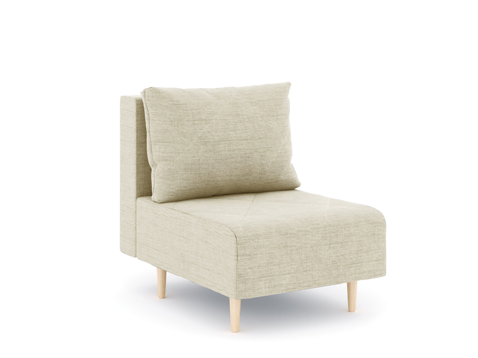 Кресло для отдыха, Кресло для отдыха Милли без подлокотников, рогожка Люкс