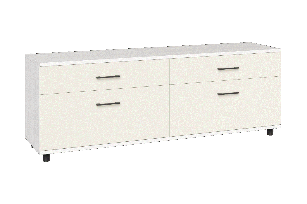 ТВ-тумбы, Модульная система Грейс Тумба ТБ-5028  Снежный Ясень