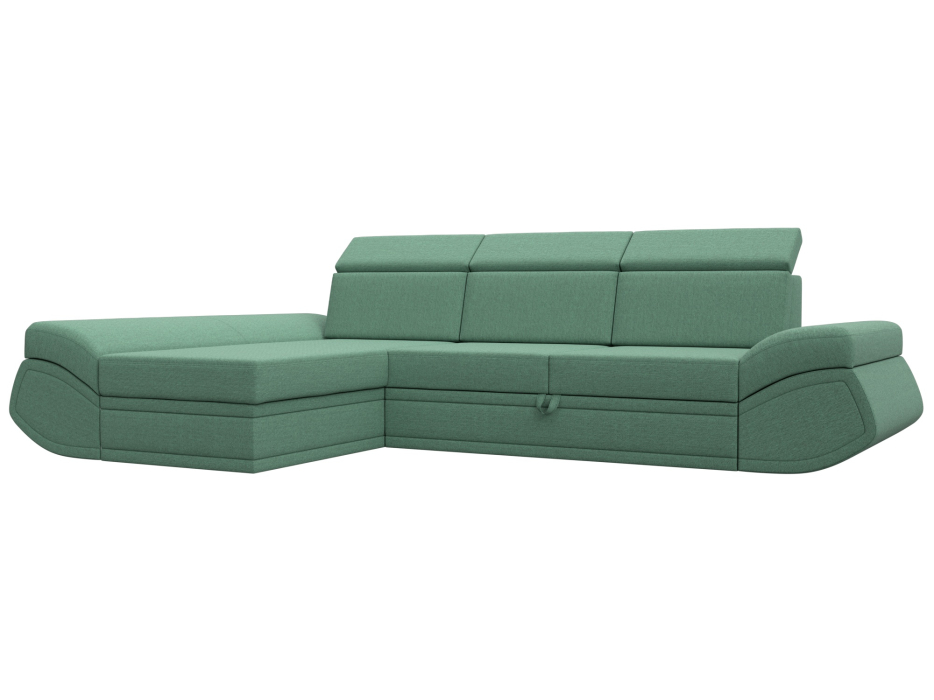 Диваны угловые в гостиную, Диван угловой Лига-032 левый угол, рогожка Амур