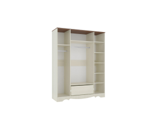 Шкаф четырехдверный Латте 4