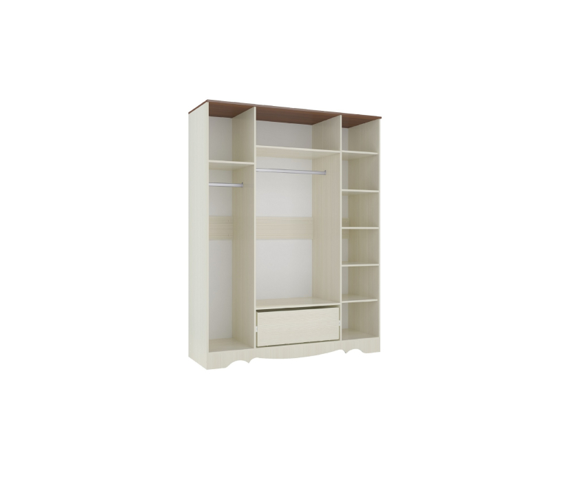 Для одежды, Шкаф четырехдверный Латте 4 