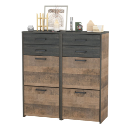 Две тумбы для обуви с двумя ящиками каждая Трувор