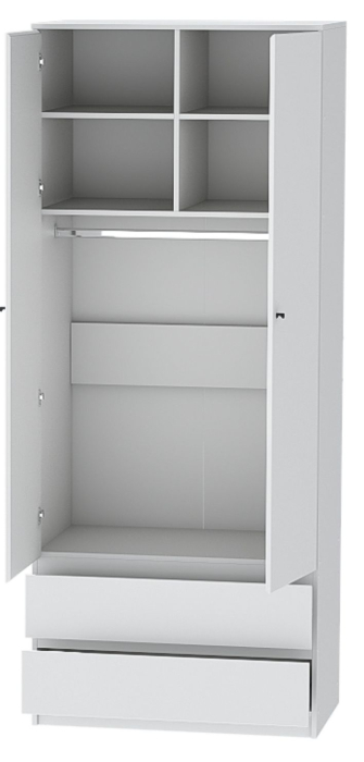 В спальню, Шкаф 2х ств. (высокий) КЭТ-1