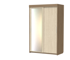 Шкафы-купе, Шкаф-купе шк-18 двух дверный с зеркалом