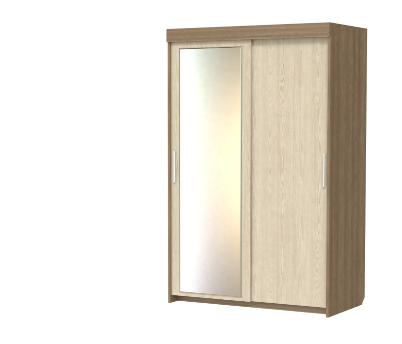 Шкафы-купе, Шкаф-купе шк-18 двух дверный с зеркалом