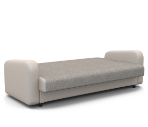 Диван-книжка Мелодия 140 экокожа и рогожка