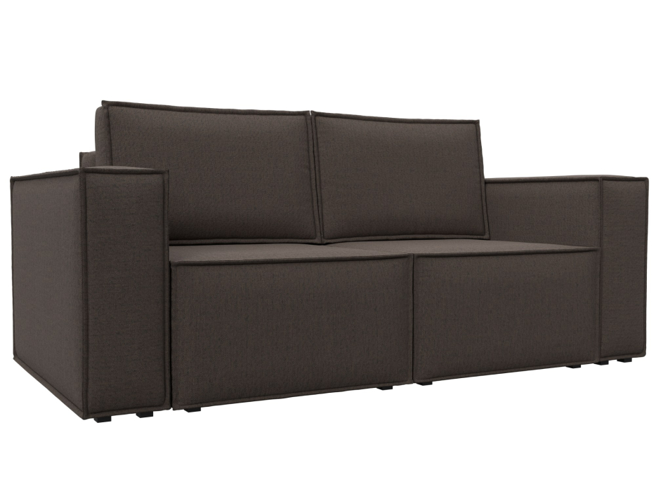 Диваны кровати со спальным местом, Диван прямой Куба мини, рогожка Амур