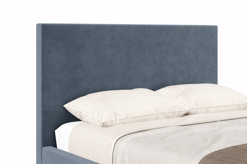 Мягкая кровать, Кровать Парма 1200, велюр