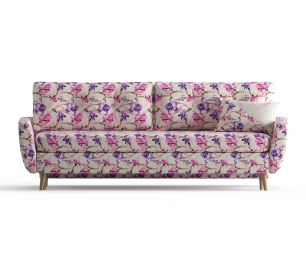 Диван-кровать Норфолк, независимый пружинный блок, велюр