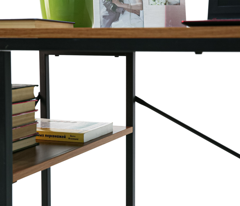 Прямые компьютерные столы, Стол письменный LOFT тумба слева