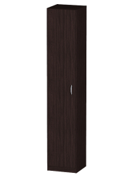 Распашной шкаф Лайф с полками 40*40*215 Венге