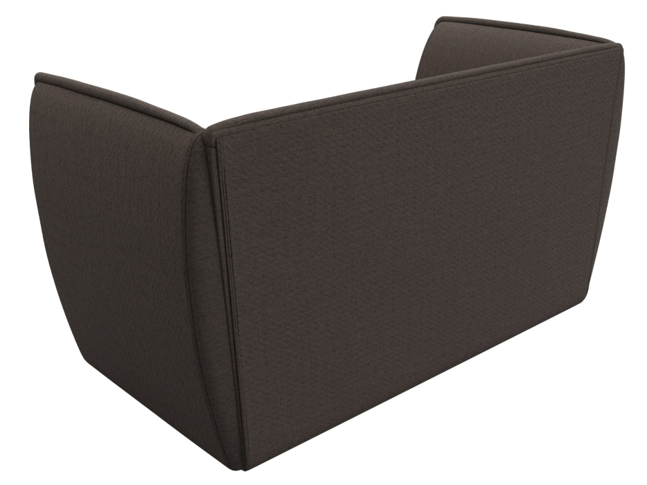 Диваны прямые кухонные, Диван кухонный прямой Бергамо 2-х местный, рогожка Амур