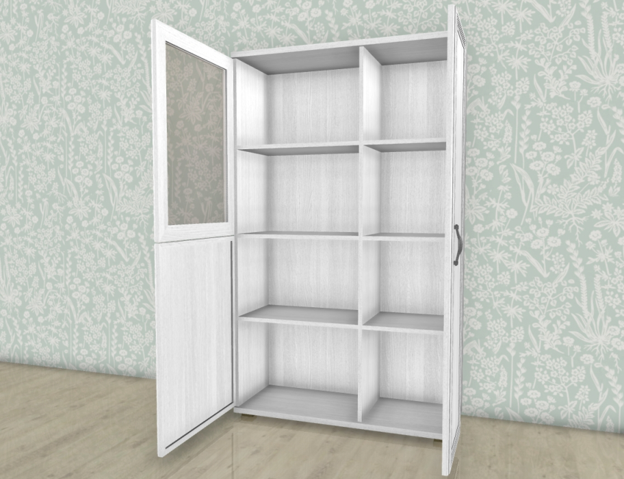 Шкафы двухстворчатые, Модульная система Карина Шкаф ШК-1083