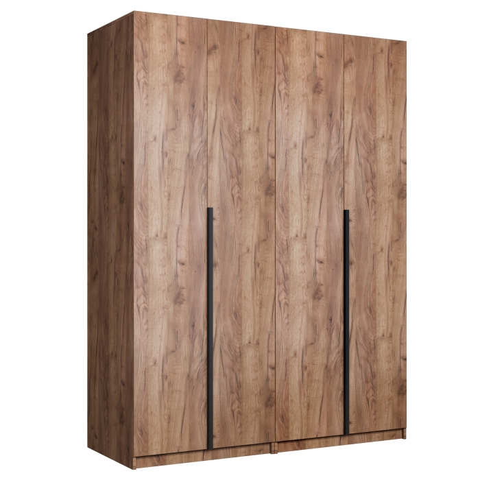 Шкафы распашные, Шкаф складной Е1 Локер ("Гармошка") 162х52.5х220 см, с двумя модулями