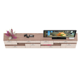 Широкая ТВ тумба Мебельный двор С1-1400
