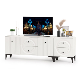 ТВ-тумба с тумбой с двумя ящиками Валенсия