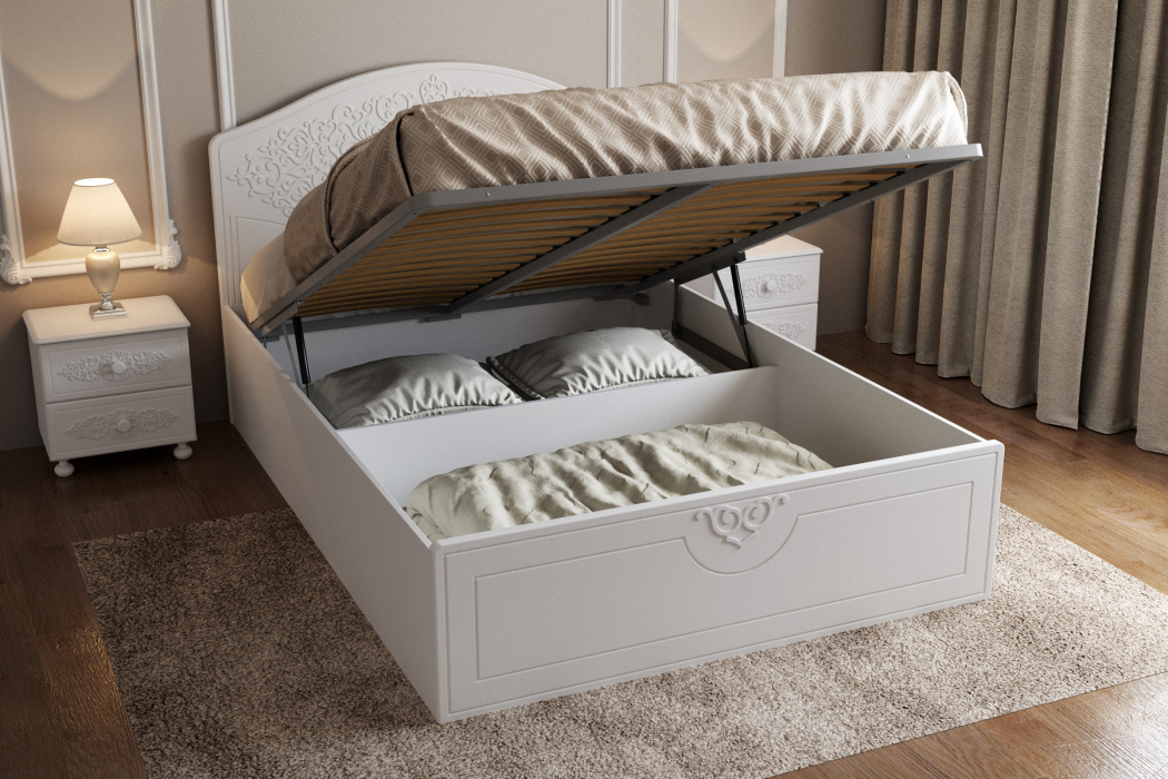 Кровати 140х200, Кровать Ассоль АС-60 (2000х1400)