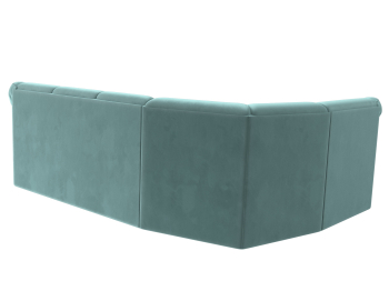 Диван угловой Карнелла левый угол, велюр