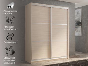 Шкаф-купе 2х дверный Кааппи 4 160х45