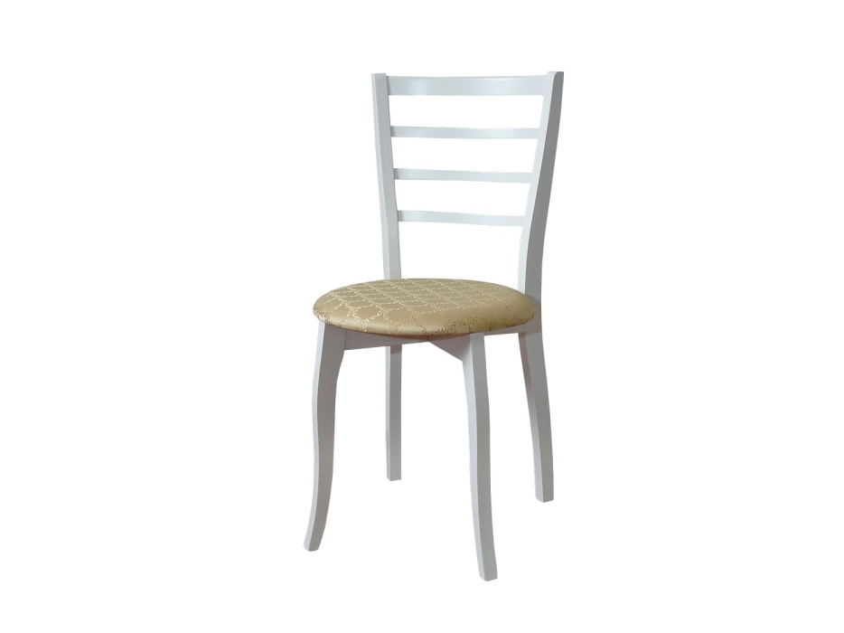 Стулья, Стул С-31 / Тон 304 Белый /  Андрис Бежевый Соты ( Комплект 2 шт. )