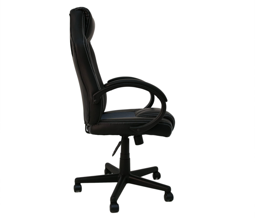 Для офиса и дома, Кресло поворотное RACER (серый/черный)